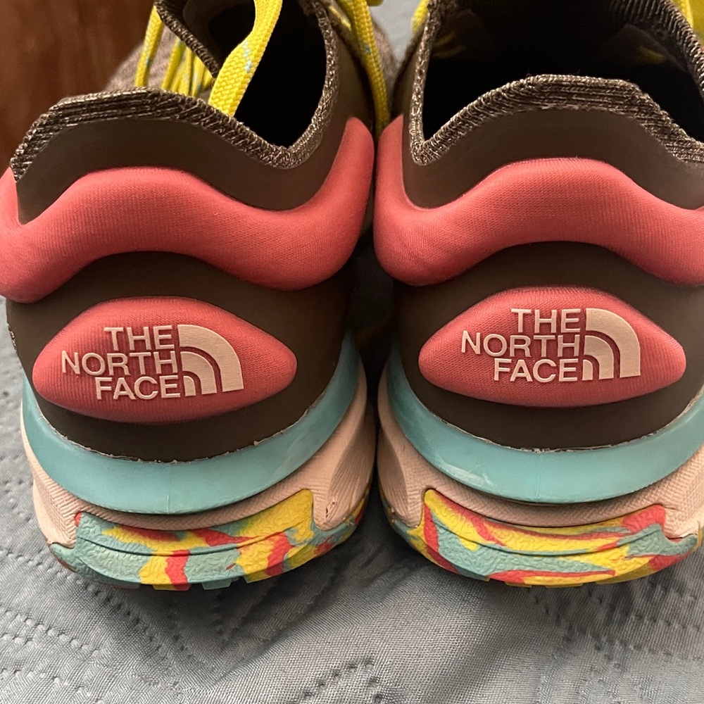 The North Face Kids Trail Sneakers - Pink, Blue & Yellow Accents